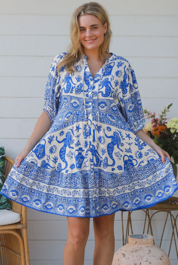 Belle Short Dress by Salty Palm