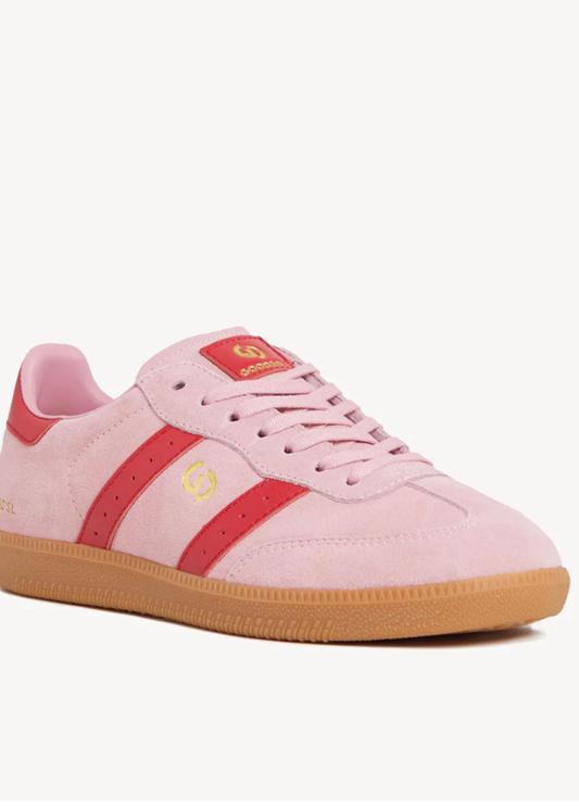 GOODSOLE 2001 Parallel Sneaker Pink/Red Suede