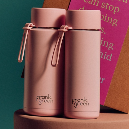 Frank Green Drink Bottle in Blushed Pink 1L