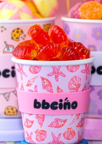 BBcino Reusable Cup: Mini SHELLIE 120mL