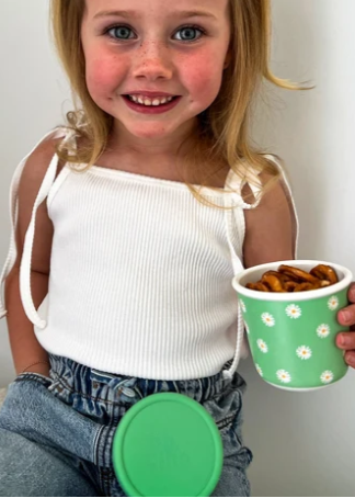 BBcino Reusable Snack Pot: DAISY
