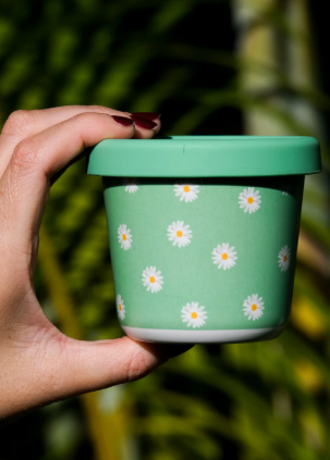 BBcino Reusable Snack Pot: DAISY