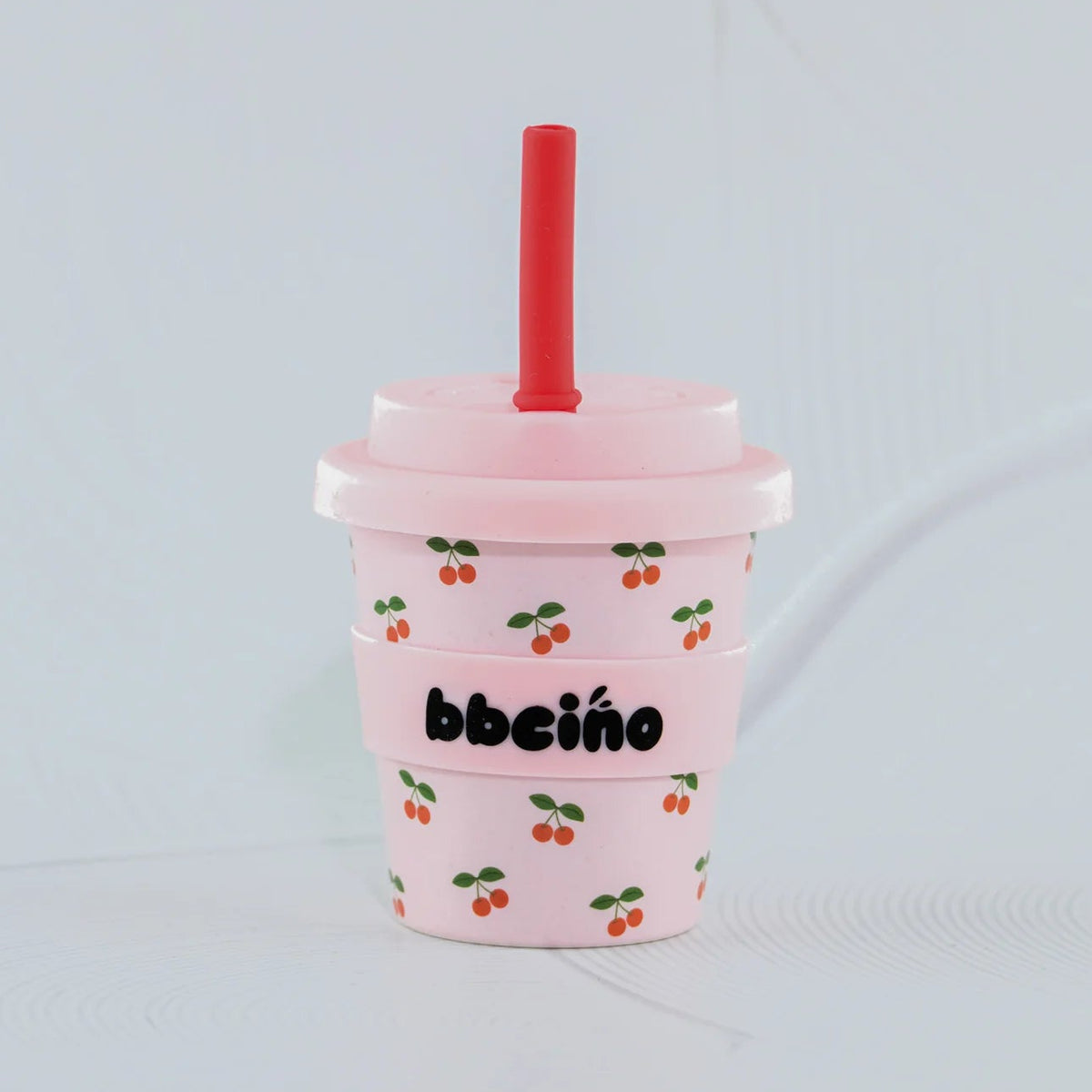 BBcino Reusable Cup: Mini CHERUB CHERRY (120mL)