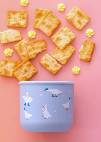 BBcino Reusable Snack Pot: SILLY GOOSE