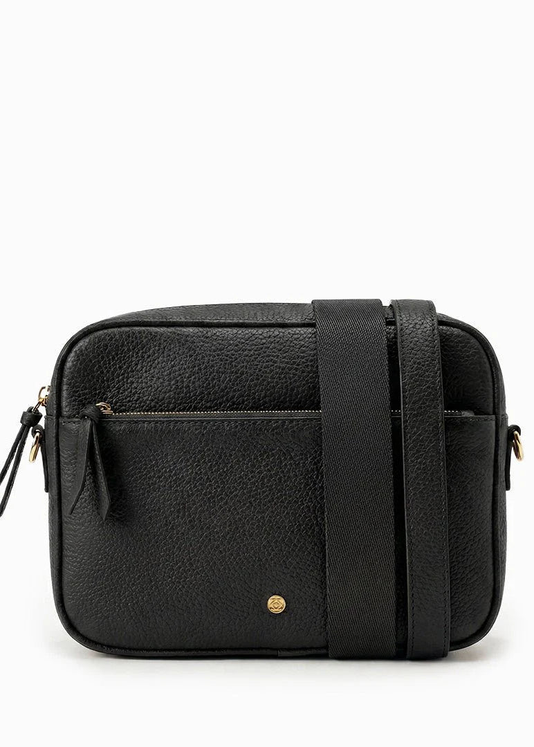 Leah Crossbody in Black by Zjoosh