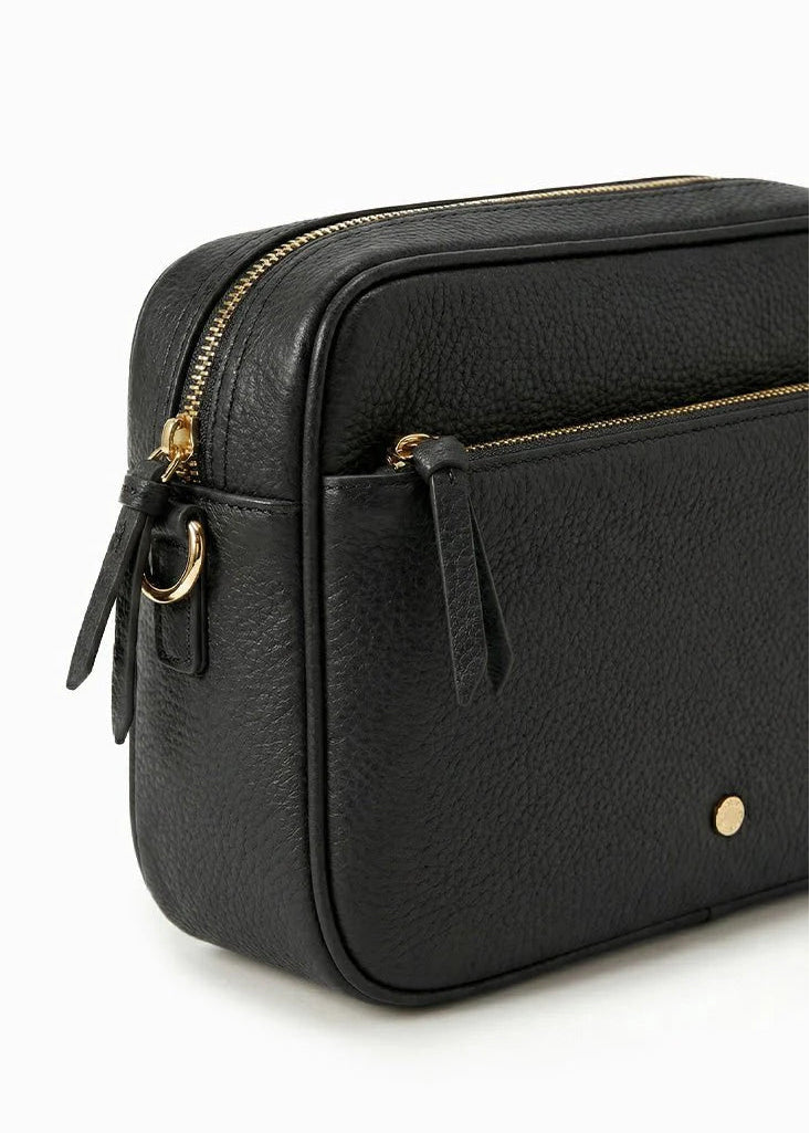 Leah Crossbody in Black by Zjoosh