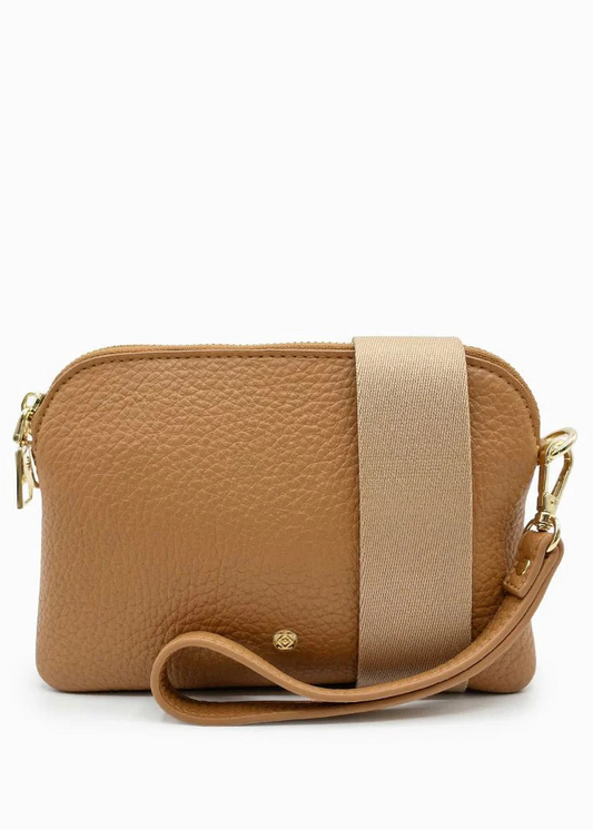 Missy Hugo Crossbody Bag in Tan by Zjoosh