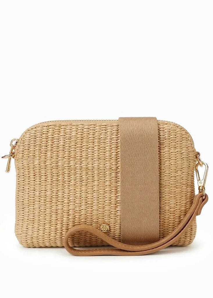 Missy Hugo Palma Crossbody Bag in Tan by Zjoosh