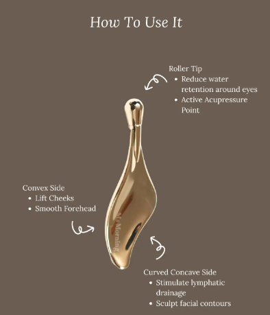 Facial Gua Sha Tool by Ms Morning