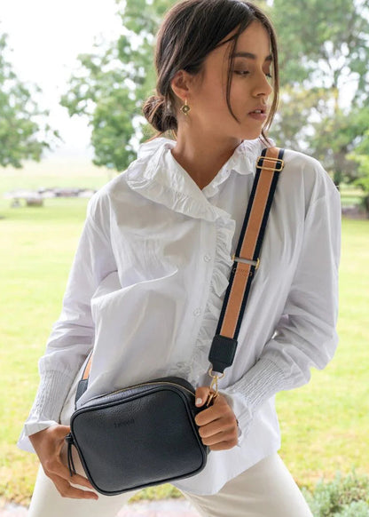 Ruby Sports Crossbody in Navy by Zjoosh