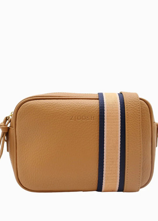Ruby Sports Crossbody in Tan by Zjoosh