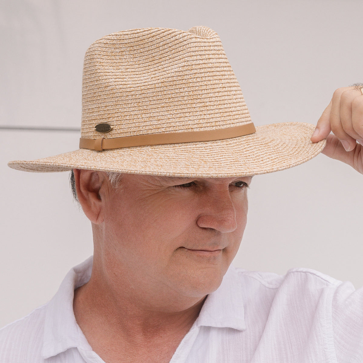 Beau Panama Hat in Natural