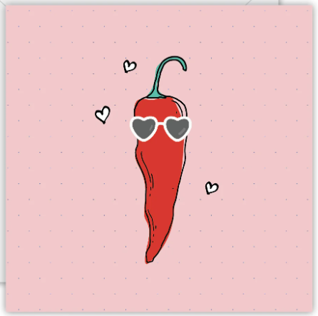 Hots for You Chilli! Greeting Card
