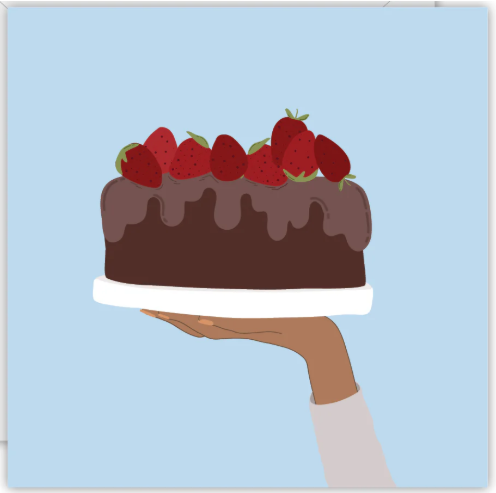 Berry Happy Birthday! Greeting Card