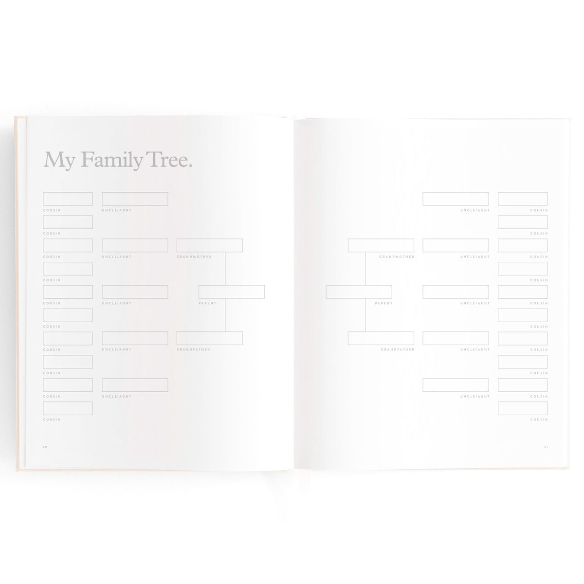 Baby Memories & Milestone Journal in Buttermilk (Boxed)