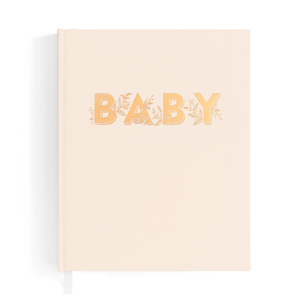 Baby Memories & Milestone Journal in Buttermilk (Boxed)